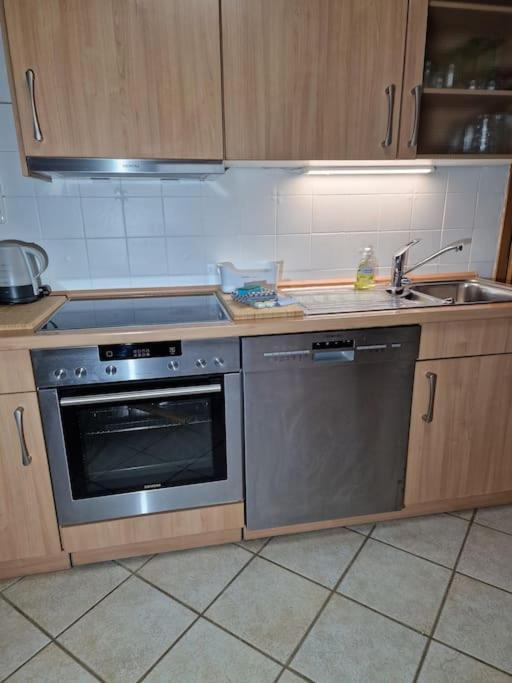 Grosszuegige Ferienwohnung 4+1 P. Büttelborn Kültér fotó